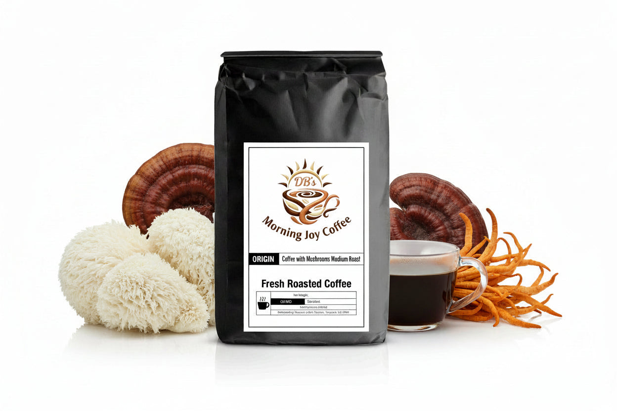 Coffee with Mushrooms Medium Roast